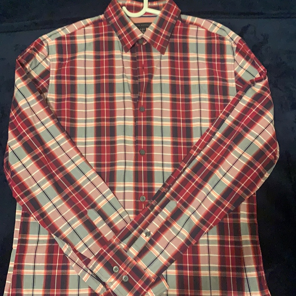 Cool plaid button down shirt